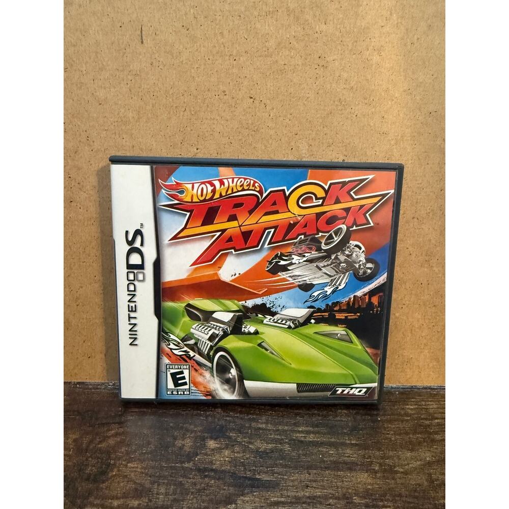 Hot Wheels Track Attack Nintendo DS Video Game Racing Multiplayer